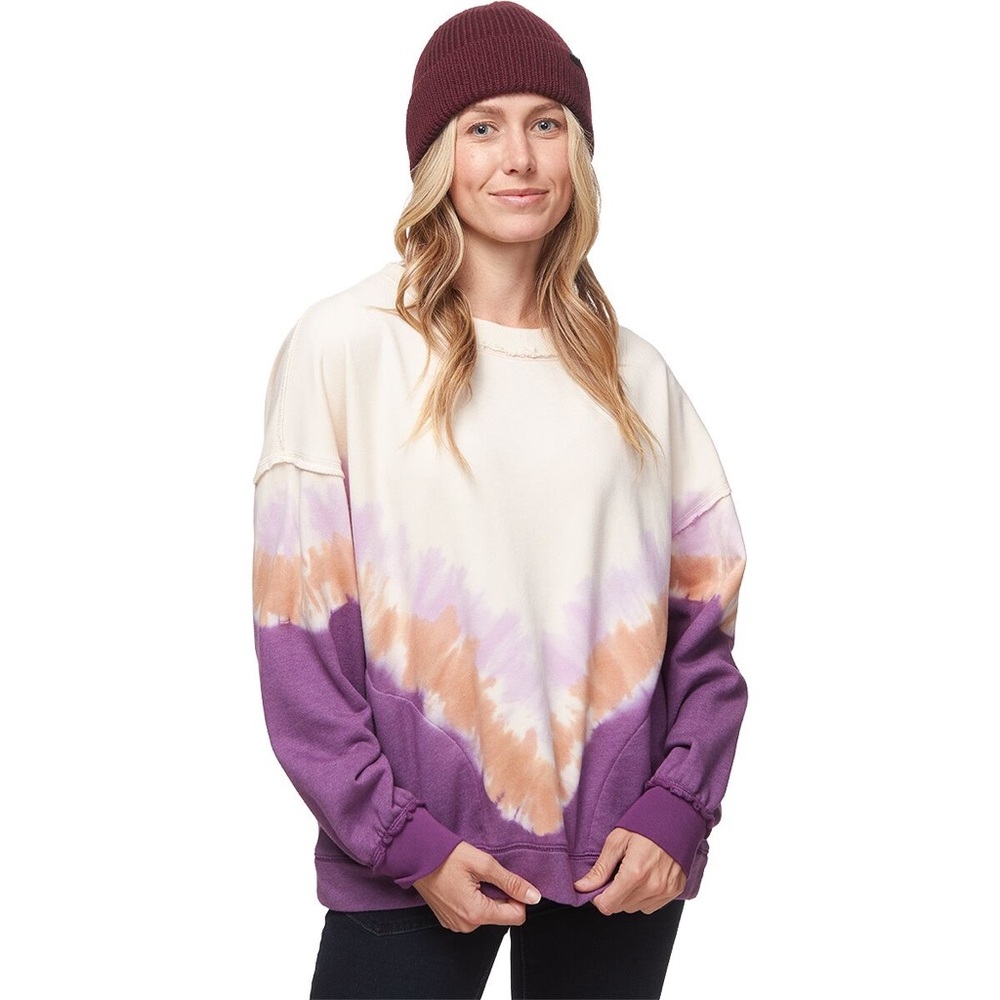 Free People Ombré Metti Crew Purple